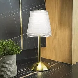 Chronos Vichy Cordless LED Table Lamp - USB Rechargeable Portable Touch Control Dimmable 3 Light Color Tunable Table Lamp for Hotel, Cafe, Restaurant or Home for Bedside, Center or Dining-picture-17