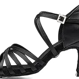 ikaanya Women Latin Dance Shoes Sandals for Salsa, Tango, Ballroom Performance or Practice-picture-25