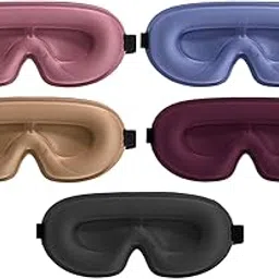 enakshi (label) Sleep Mask for Side Sleeping Women Men No Eye Pressure for Nap Travel Black|Health & Beauty | Health Care | Sleeping Aids | Sleep Masks-picture-27