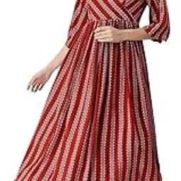 One Piece for Women Long | Dress for Women Stylish | Trendy Long One Piece Summer Outfit | Lightweight Flared Maxi Dress-image-74