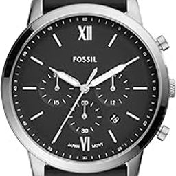 fossil Leather Analog Black Dial Men Watch-Fs5452, Black Band-picture-26