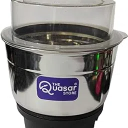 THE Quasar STORE Mixer Grinder Chutney Jar 400ml Fit on 2 Lock & 4 Teeth Coupler Mixer Jar-picture-13