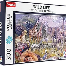 Funskool-Wild Life,Educational,300 Pieces,Puzzle,for 3 Year Old Kids and Above,Toy-picture-47