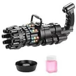 Bubble Gun with 9 Holes, Automatic Soap Bubble Maker, Kids Party Toy-picture-48