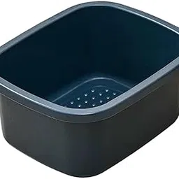 ATORSE™ Foot Bath Basin Sturdy For Soaking Feet For Foot Soak Bath Foot Pedicure Dark Blue S|Health & Beauty | Natural & Alternative Remedies | Ion Foot Baths-picture-51