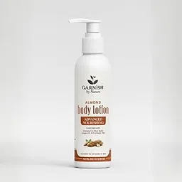 Garnish by Nature Advanced Nourishing Almond Body Lotion with Shea Butter, Vitamin E, Pro-Vitamin B5, for All Skin Types, 200ml-picture-10