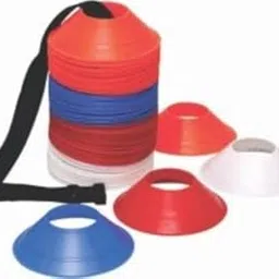 Speed Agility Training Space Soccer Saucer Ground Marker Cone - Multicolour (Pack of 40)| for Football, Cricket, Track and Field Sports-image-78