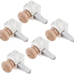 CALANDIS 5Pieces Refillable Car Decor Perfume Bottle Decorative Ornament Dried Flower | | Natural & Alternative Remedies-picture-55