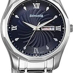 sonata Festive Quartz Analog Blue Dial Watch for Men-picture-14