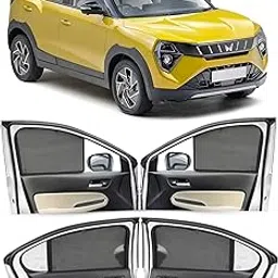 Autofact Car Sunshades for Mahindra XUV 3XO, UV Protection, Useful Car Accessories, Custom fit Sun Shades for Side Windows, Set of 4-picture-21