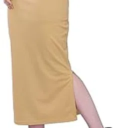 nplash fashion Women's Lycra Full Elastic Saree Shapewear Petticoat-picture-33