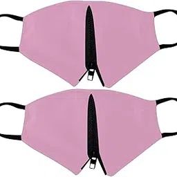 STYLEHEAVEN Zipper Face Guard Easy to Eat & Drink Face Procetion for Women Men Pink|Health & Beauty|Health Care|Other Health Care Supplies-picture-43