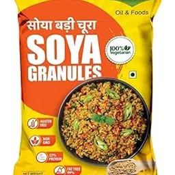 Avi Oils & Foods High-Protein Soya Granules 100% Vegetarian Plant-Based Protein | Gluten Free Soya Mince-Granules Rich in Fiber & Nutrients, Ideal for Curry, Snacks & Salads (1 Kg Soya Mince-Granules)-picture-34