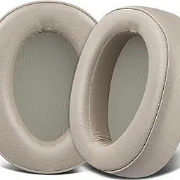 SOULWIT Replacement Earpads Cushions for Sony WH-H900N (h.Ear on 2 Wireless) & MDR 100ABN (h.Ear on Wireless) Noise Canceling Over-Ear Headphones, Ear Pads with Noise Isolation Foam - PL Gold-picture-15