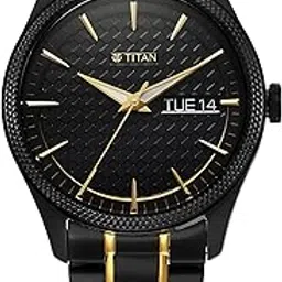 Titan Analog Black Dial Men's Watch-1805KM10-picture-46