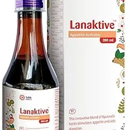 Lanaktive Ayurvedic Appetite Activator Syrup, 200 ml, Herbal Digestive Aid-picture-17