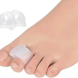 Biofoot Silicone Gel Toe Separator Ring – Orthopedic Bunion Corrector for Claw Toes, Overlapping Toes & Hallux Valgus | Big Toe Spacer, Soft Silicone Toe Straightener for Bunion Relief, One Size, 2pcs-picture-30