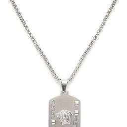 miller Retro Pendant With Chain for Men & Boys | Stainless Steel | Waterproof Long Necklace Fancy & Stylish | Men's Jewellery | Aesthetic Jewellery | Accessories for Everyday Wear-picture-62