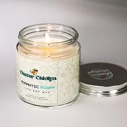 Chatur Chidiya Premium Soy Wax Scented Candle | Long-Lasting Aroma for Modern Home Décor, Relaxation & Gifting | Soothing Fragrance & Clean Burn (White, Mogra)-picture-27