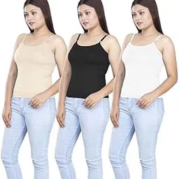 glow and shine Women’s Cotton Camisole Slip | Adjustable Straps | Ultra-Soft Pure Cotton Fabric | Camisole | (S,M,L,XL,2XL,3XL,4XL)-picture-20