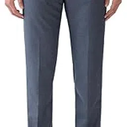 park avenue Men Regular Fit Solid Pattern Poly Viscose Blend Flat Front Formal Trouser-picture-27