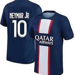 Neymar Jersey 10 Number Paris Club Jersey Team Old Football Jerseys Club Kid's Home-picture-32