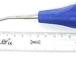 ADDLER Dental Periotomes Elevators 3.5 MM Round Head Concave Soft Blade, Contra Curved/Angled UP (65 Degree) Head AUTOCLAVABLE-picture-33