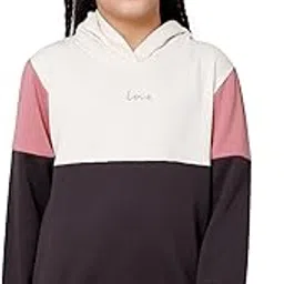 Alan Jones Clothing Girl's Cotton Blend Hooded Sweatshirt-image-9
