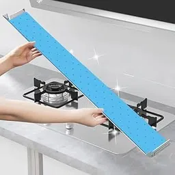 Kitchen Range Hood Oil Absorbing Cotton | Household Cleaning Clothes | Cooking Paper | Oil Groove Absorbing Sheets | Cleaning Scrubber (Oil Absorbing Cotton) (Pack of 2)-picture-60