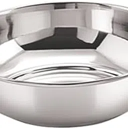 Neelam Stainless Steel 9, 22 Gauge Vati, 800 ml, Dinner Bowl Katori Serving Vati, Durable Quality, Elegant, Perfect for Serving Snacks, Desserts, and Condiments, Sliver-image-2