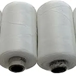 UDHVREKH White Sewing Thread Reel,800 MTS Each Spool for Stitching,Tailoring,Sewing,(Art&Craft) Home with 6 Pcs Steel Sewing Needle (4)-picture-35