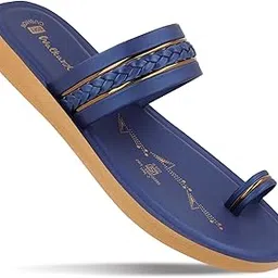 walkaroo Women's Flat Sandals with Band Straps, Cushion Sole and Lightweight - WLR74501-picture-23