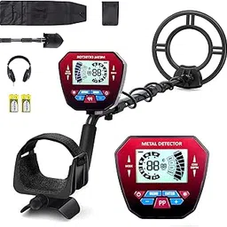 Belmeri Metal Detector for Adults Professional with LCD Display, Waterproof Gold and Silver Pinpoint Metal Detector, Advanced DSP Chip with 5 Models, 10” Detection Depth, IP68 Waterproof Coil-picture-55