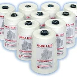 GURU-GE Polyester Bag Closer Machine Thread (Per Cone - 2000metres / 6560feet, Color- White, Set of 4)-picture-19