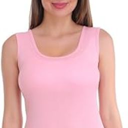selfcare Women Solid Polycotton Round Neck Sleeveless Innerwear Thermal Top-picture-13