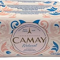 Camay International Naturel Soap Bar, 3x125g image 1