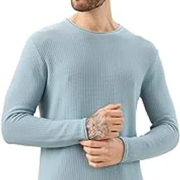 status quo Men's Basic Solid Textured Full Sleeves Round Neck Sweater-picture-20
