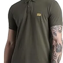 jack & jones Men's Cotton Solid Slim Fit T-Shirt-picture-27