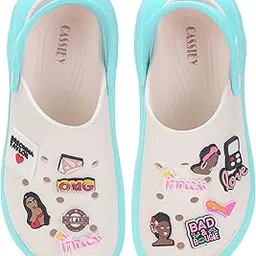 cassiey Women's Classic Heeled Casual Clog Sandal-picture-47