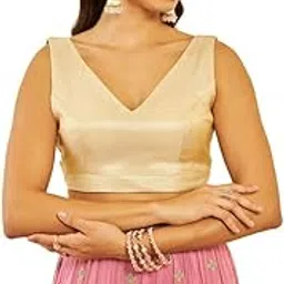 Silk Women's Solid Regular Fit Casual Style Blouse-image-52