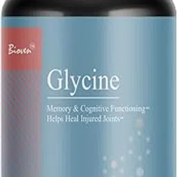 Bioven Glycine Capsules - Premium Amino Acid Supplement for Restful Sleep, Natural Relaxation & Collagen Support | 60 Vegetarian Capsules-picture-12