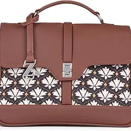 zouk | Women's Vegan Leather | Stylish Handbag with Adjustable Strap, Top Handle |-picture-23