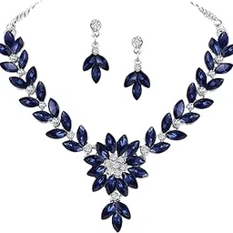 atasi international Alloy Necklace Set with Earrings for Women and Girls | Stylish Jewellery for Party, Wedding and Festive Occasions | Gift for Her-picture-52
