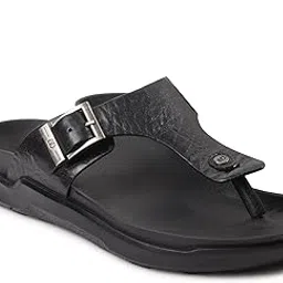 id Men's Casual | Comfortable | Stylish Black Thong Sandals-picture-12