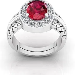 apsloose 4.00 Crt 5.25 Ratti Certified A+ Quality Natural Ruby Manik Gemstone 925 Strelling Silver Ring for Women,s and Men,s-picture-31