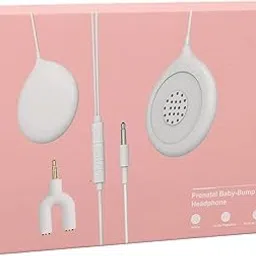 Tadatmay ◆ Baby-Bump Headphones ◆ Plays and Shares Music, Sound Voices to The Womb ◆ Premium Baby Bump Speaker System For Pregnancy ◆ Music Player with Safe Adhesives Prenatal Shower Gifts for Mom ◆◆-picture-16