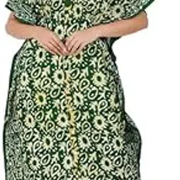 menmaii Women's Full Open| Front Buttoned Multipurpose Kaftans for Pregnancy/Elderly/Patient/Feeding Purposes|Full/Calf Length-picture-17