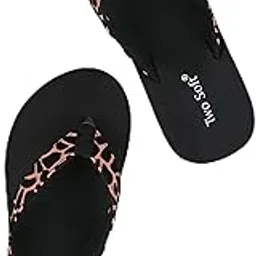 twosoft Women Premium Comfortable Stylish Light weight|Extra Softnes |Casual Slipper Slippers (Tan)-picture-24