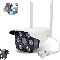 CAMERA DEKHO 4g 3g SIM Card Based WiFi Bullet Wireless Outdoor Security Camera, Full HD 1080p BuiltIn MicroSD Card Slot (Upto 256GB),Supports Google Assistant & Alexa White_147_145-image-32