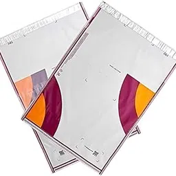 PackGenie Meesho Opaque Courier Bag with QR Code, 14X18 inch, 100 Pcs – Tamper-Proof, Without POD, White-Black Secure Packaging Cover/Envelope/Pouch, Without Transparent Window.-picture-18